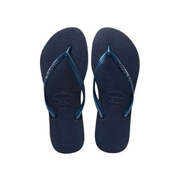Overview image: Slim navy blue woman