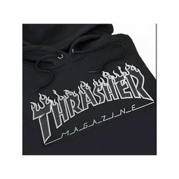 Overview second image: Thrasher Flame Hooded sweater