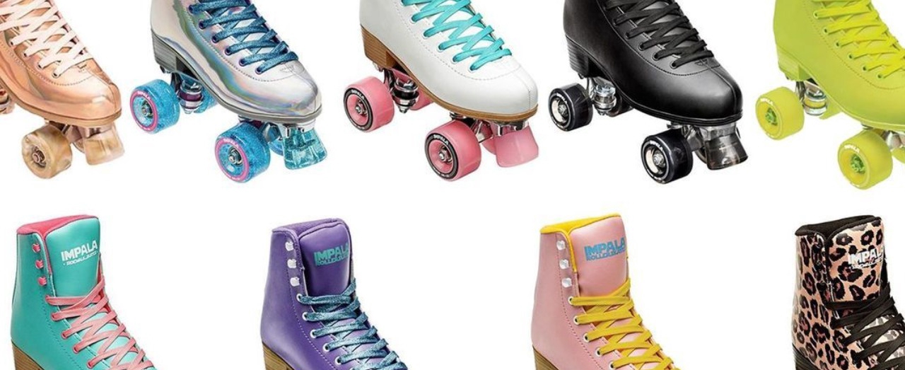 Homepage Collage Image: rollerskates
