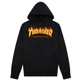 Overview second image: FLAME HOODED